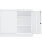 Amazon.co.jp: DEWEL ロッカー スチール書庫 幅900×奥行400×高さ1050mm